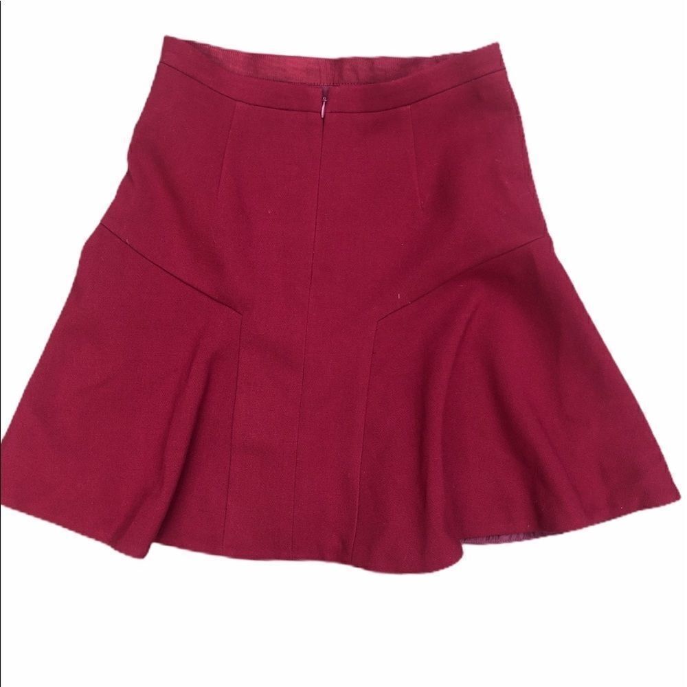 J. Crew Wine Midi Skirt - Picture 5 of 9